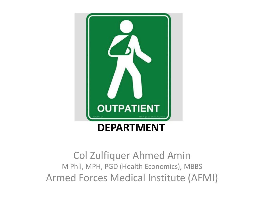 Outpatient Department OPD 