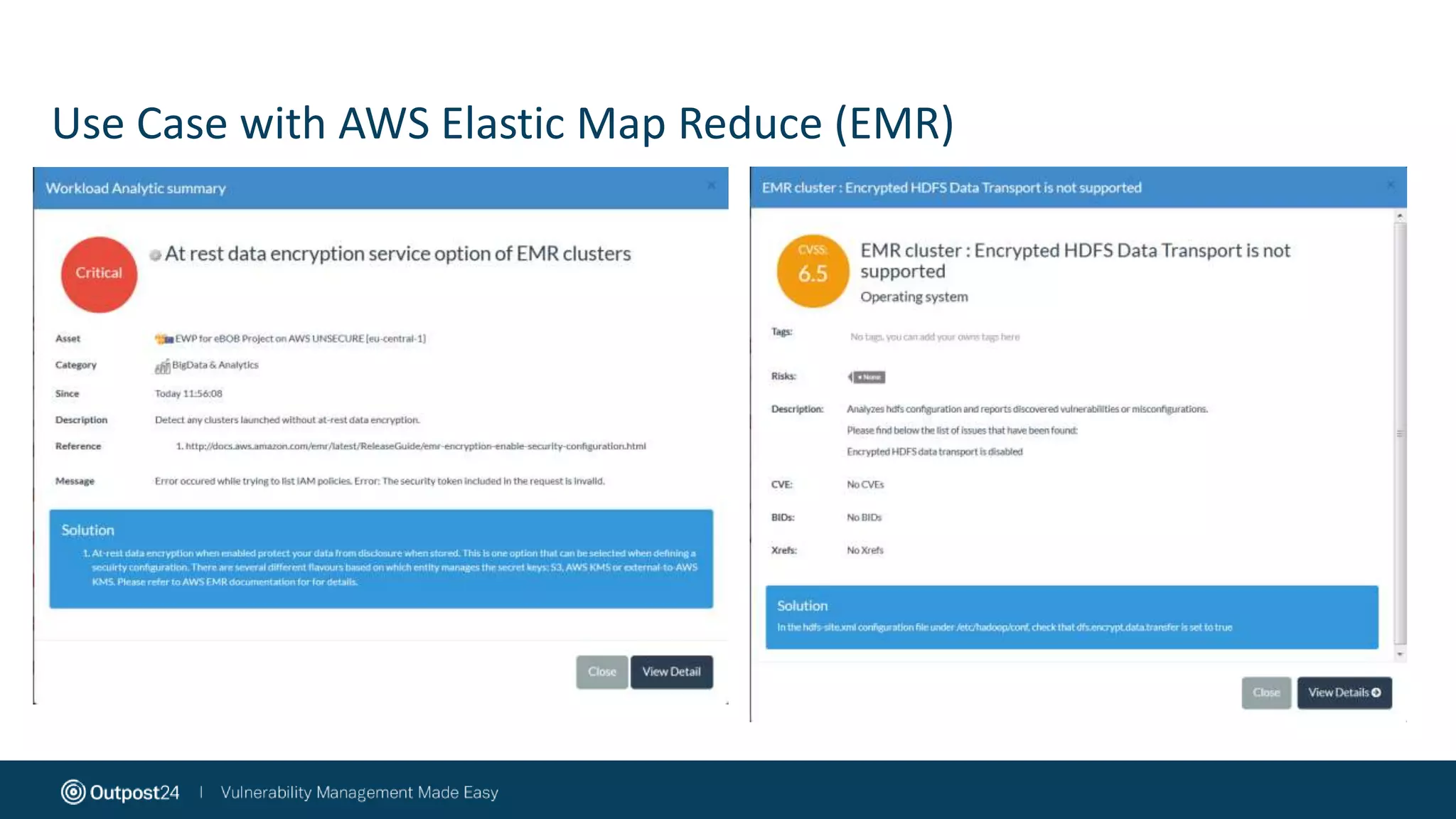 Use Case with AWS Elastic Map Reduce (EMR)
 