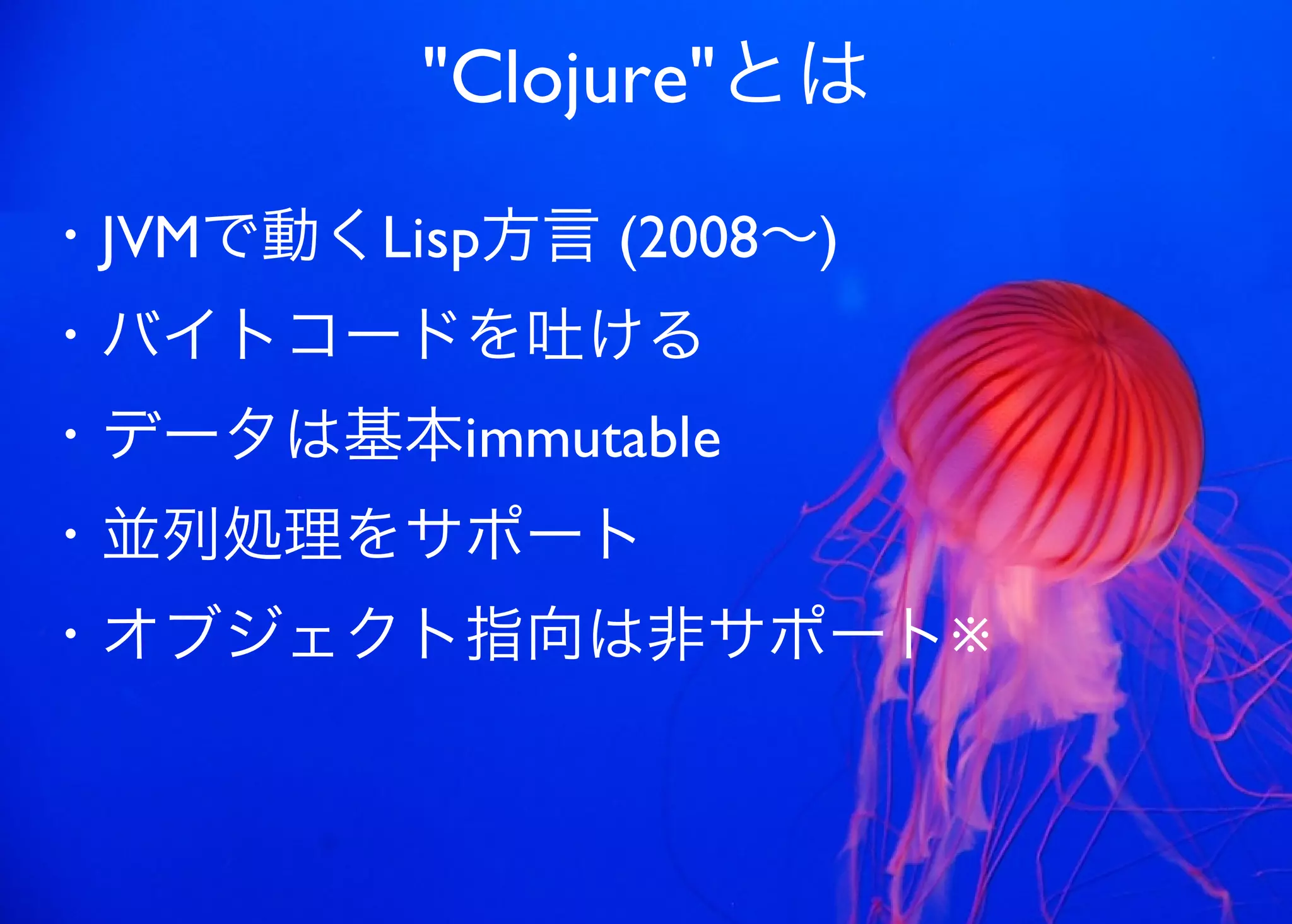 JavaからClojure、そして夢の世界へ