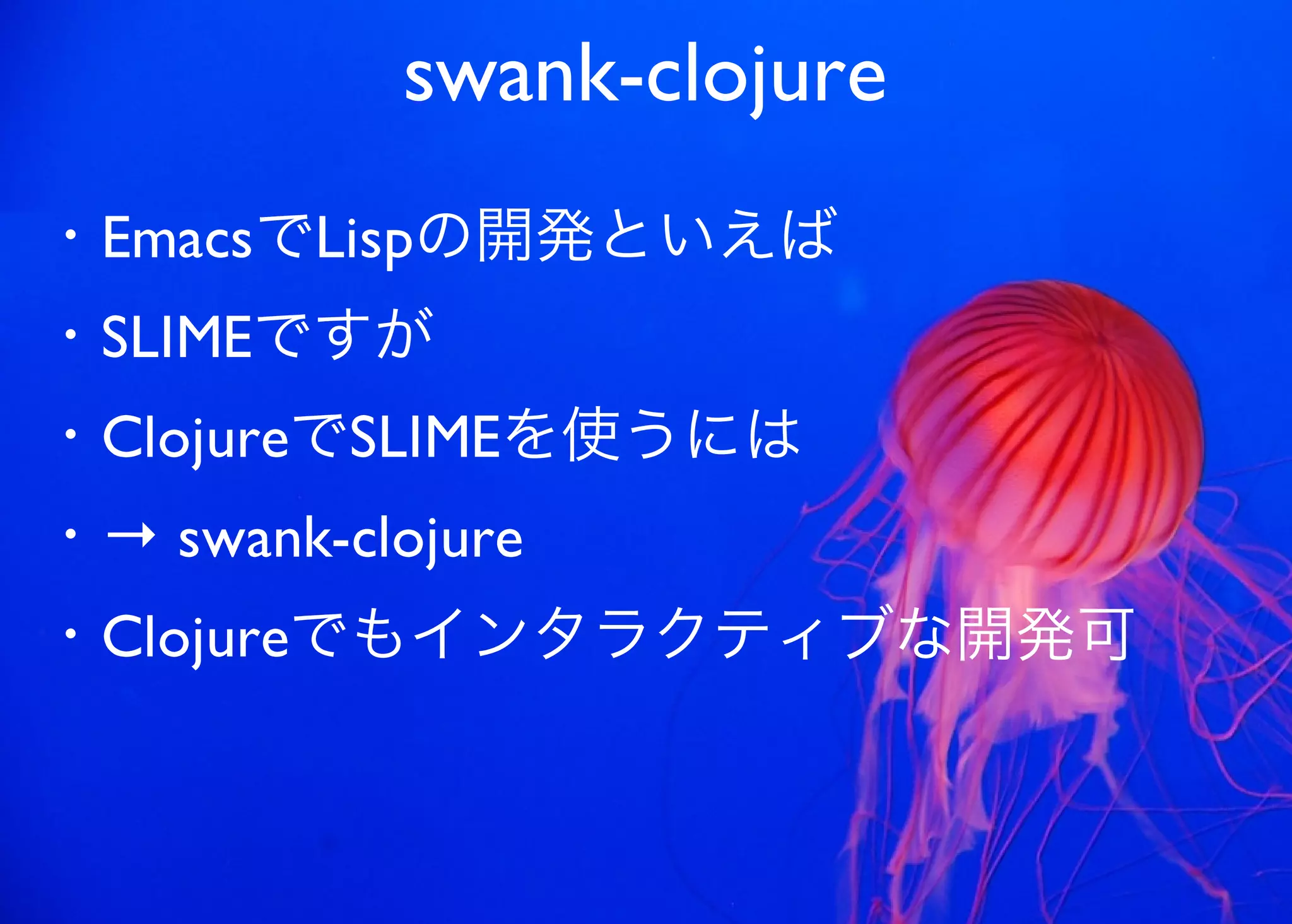 JavaからClojure、そして夢の世界へ