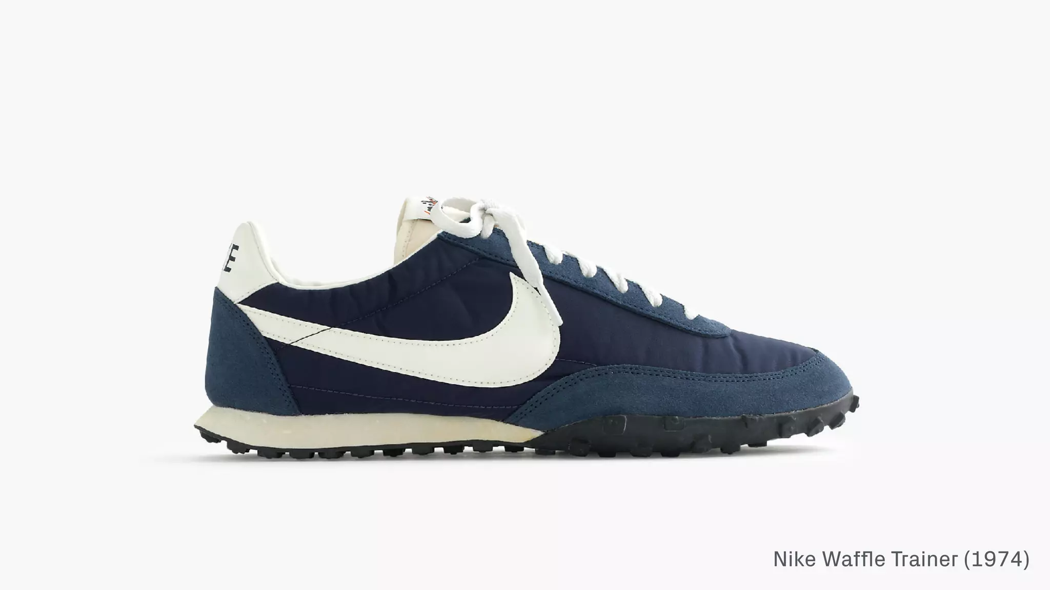Nike Wafﬂe Trainer (1974)
 