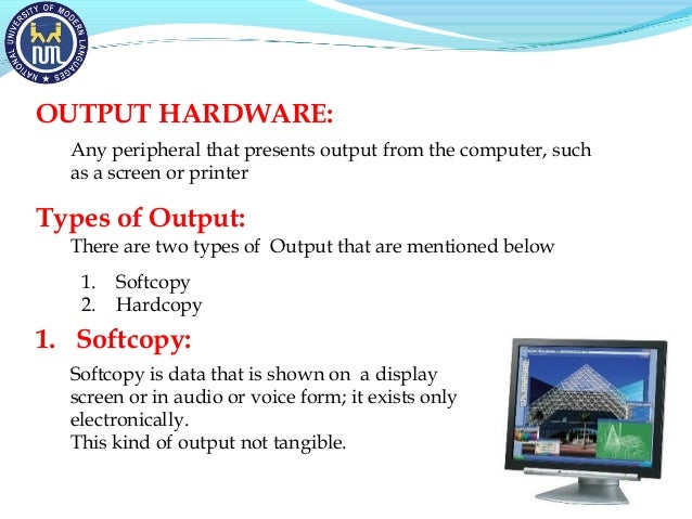 Output devices