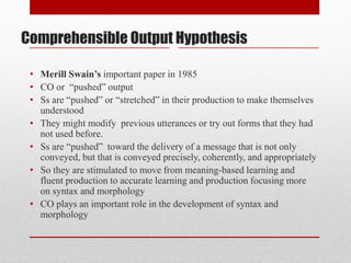Output Functions (Feedback) | PPT