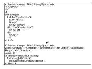 OUTPUT PREDICTIONS in python-PYTHON.pptx