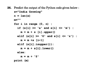 OUTPUT PREDICTIONS in python-PYTHON.pptx
