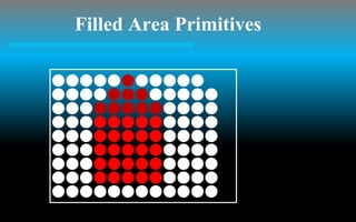 Filled Area Primitives
 