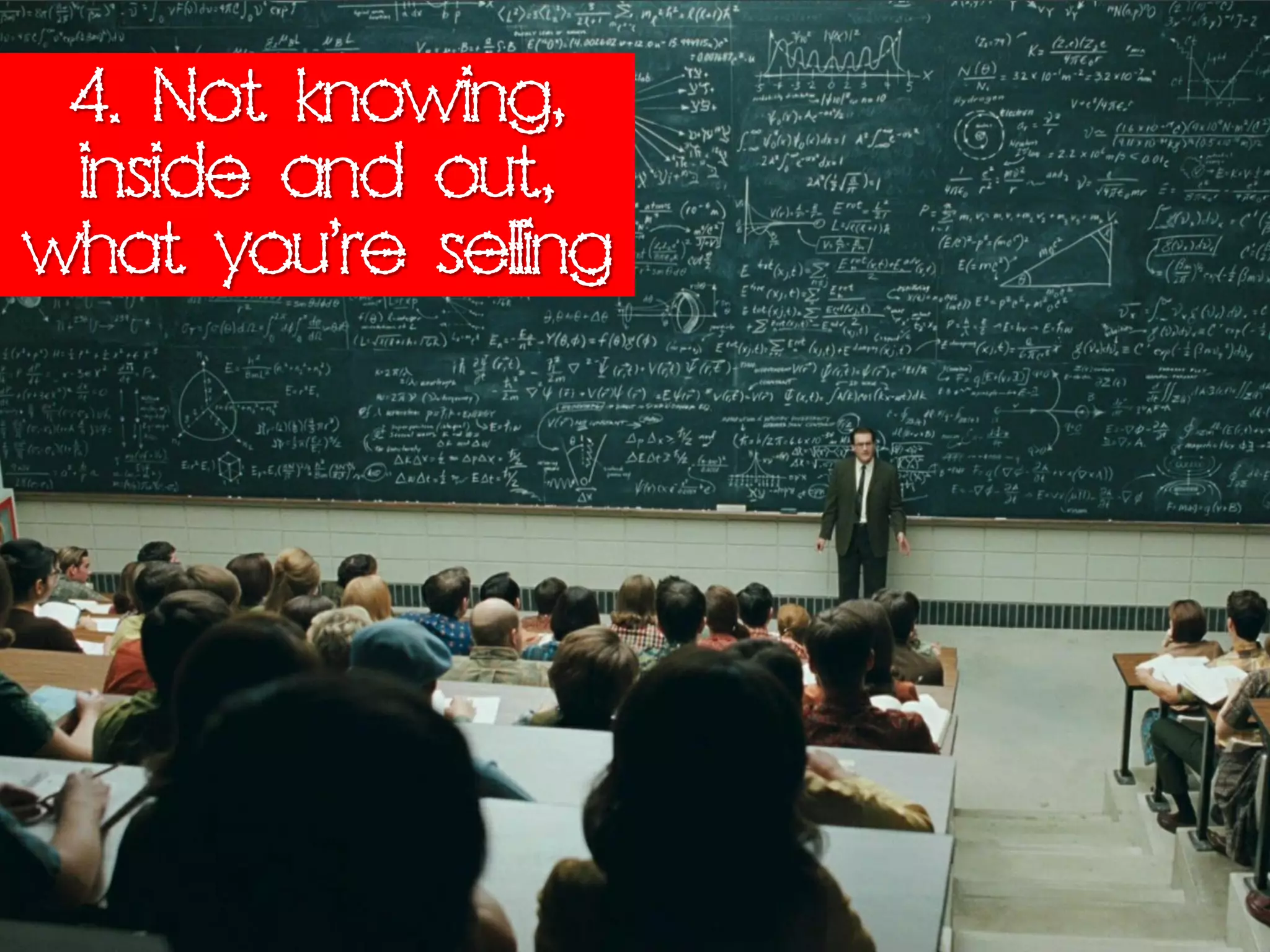 Outrageous Sales Mistakes