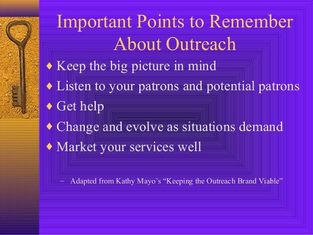 outreach definition outreach definition