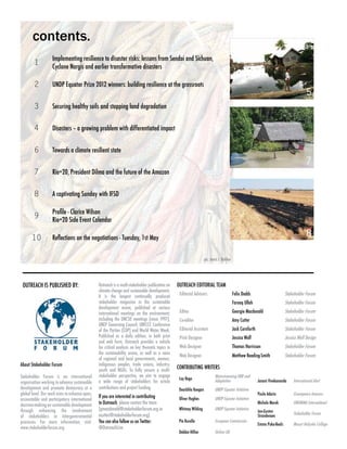 contents.
                   Implementing resilience to disaster risks: lessons from Sendai and Sichuan,
        1        ...