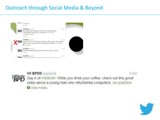 Outreach through Social Media & Beyond

 