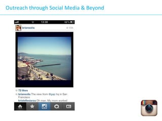 Outreach through Social Media & Beyond

 