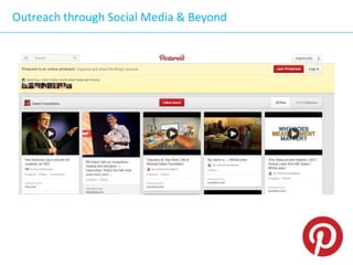 Outreach through Social Media & Beyond

 