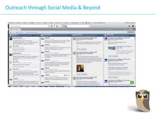 Outreach through Social Media & Beyond

 