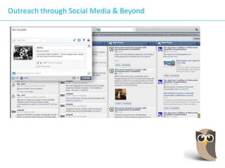 Outreach through Social Media & Beyond

 