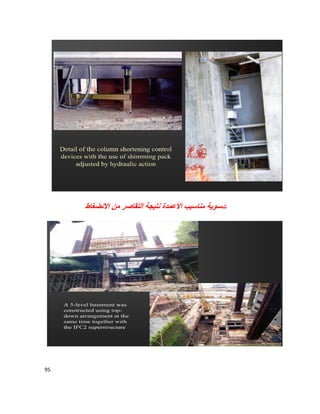 95
‫ت‬‫اﻻﻧﺿﻐﺎط‬ ‫ﻣن‬ ‫اﻟﺗﻘﺎﺻر‬ ‫ﻧﺗﯾﺟﺔ‬ ‫اﻷﻋﻣدة‬ ‫ﻣﻧﺎﺳﯾب‬ ‫ﺳوﯾﺔ‬
 