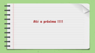 Até a próxima !!!!
 