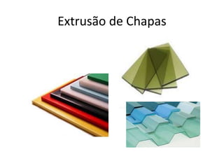 Extrusão de Chapas
 