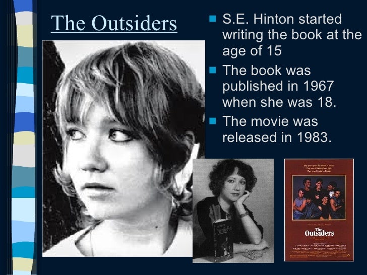 the outsiders by s e hintons essay the outsiders by s e hintons essay