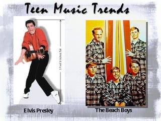 Teen Music Trends Elvis Presley The Beach Boys 