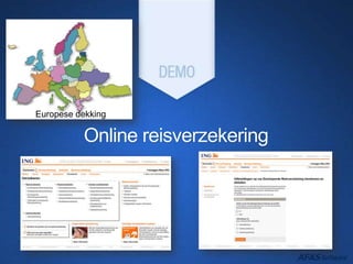Online reisverzekering
Europese dekking
 