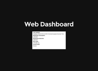 Web Dashboard
 