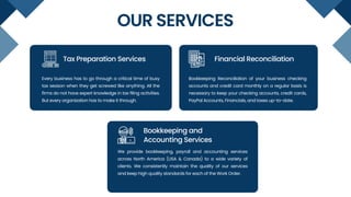 Outsourced Bookkeeping Accounting Services | PDF