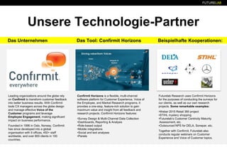 FUTURELAB
Unsere Technologie-Partner
Das Unternehmen Beispielhafte Kooperationen:
Leading organizations around the globe r...