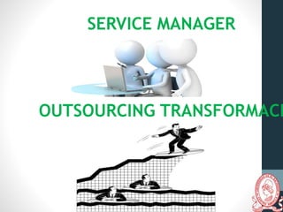 SERVICE MANAGER
OUTSOURCING TRANSFORMACI
 