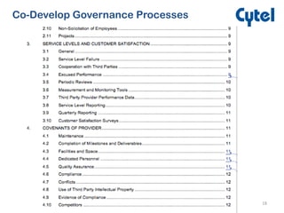 18
Co-Develop Governance Processes
 