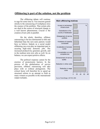 Outsourcing & Offshoring