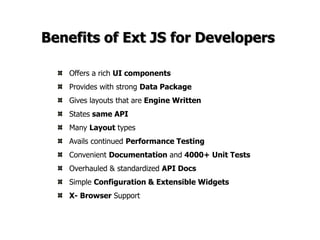 Some Serious Competition: Angular vs Ext JS | PPT