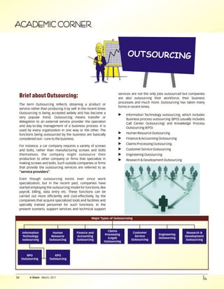Outsourcing   (V-Share@ISE)