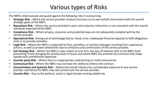 Outsourcing of financial services by NBFCs (1) | PPTX