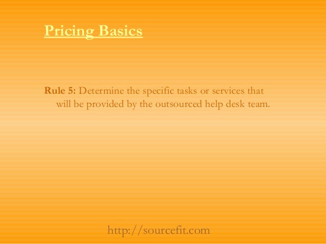 Outsourcing Pricing Tips