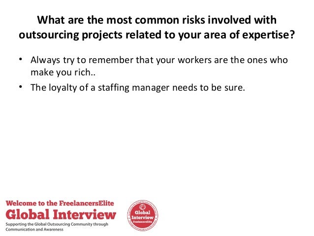 Outsourcing Services Staffing Manager Job