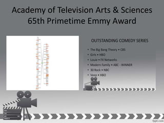 Academy of Television Arts & Sciences
65th Primetime Emmy Award
 