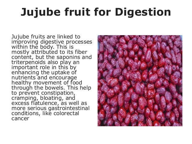 Outstanding Health Benefits Of Jujube Fruit A Series Of Presentation