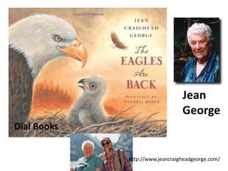 Dial Books
Jean
George
http://www.jeancraigheadgeorge.com/
 