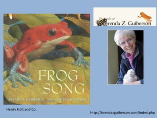 Henry Holt and Co.
http://brendazguiberson.com/index.php
 