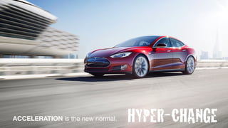 HYPER-CHANGEACCELERATION is the new normal.
 