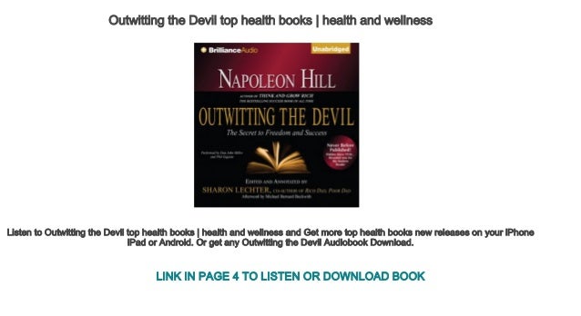 Outwitting The Devil Top Health Books Health And Wellness