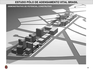 ESTUDO PÓLO DE ADENSAMENTO VITAL BRASIL DEMONSTRATIVO DE POTENCIAL CONSTRUTIVO 