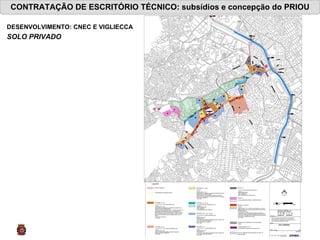 CONTRATAÇÃO DE ESCRITÓRIO TÉCNICO: subsídios e concepção do PRIOU DESENVOLVIMENTO: CNEC E VIGLIECCA SOLO PRIVADO   