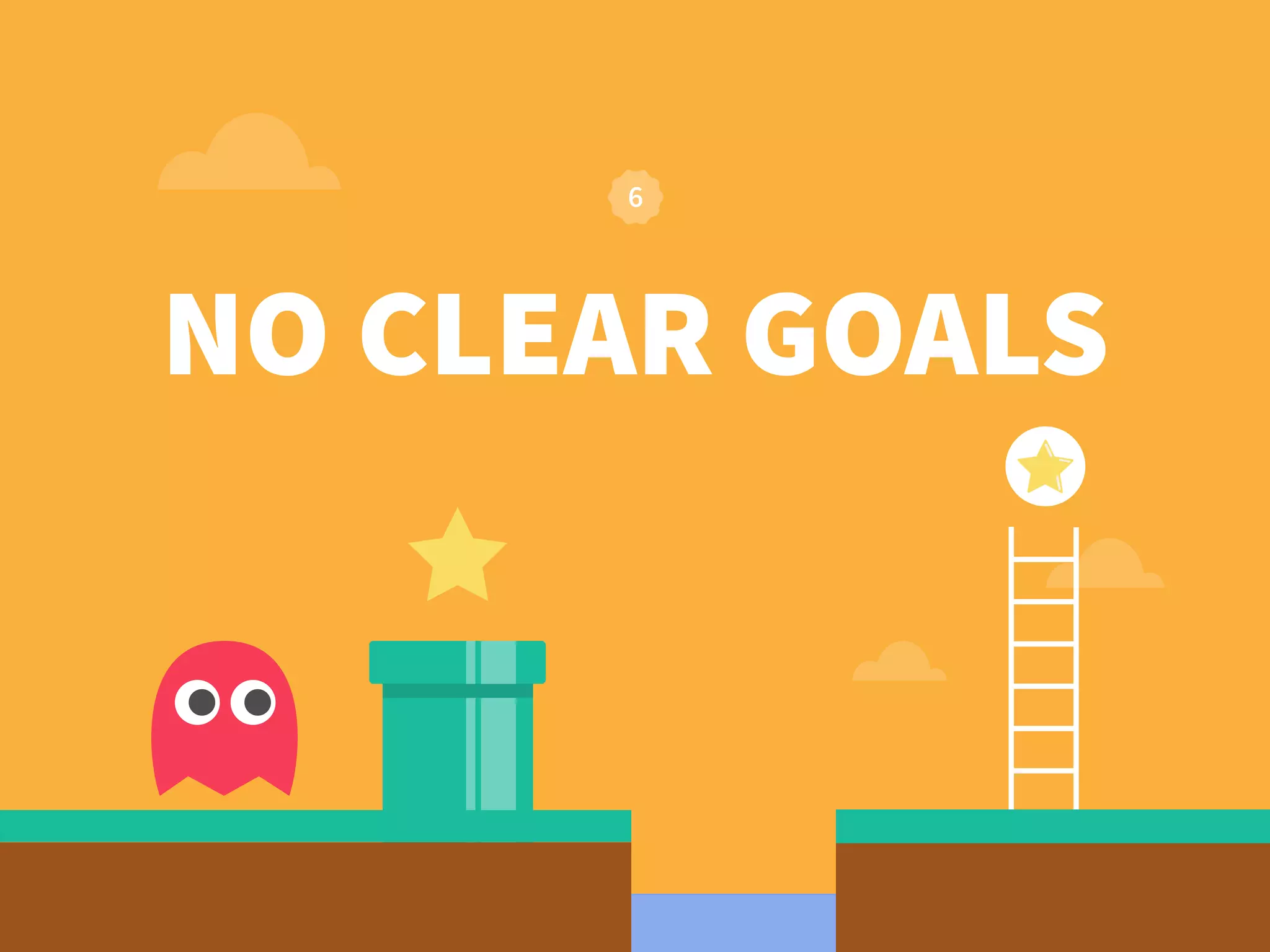 NO CLEAR GOALS