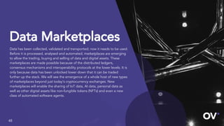 Data Marketplaces
Data has been collected, validated and transported; now it needs to be used.
Before it is processed, ana...