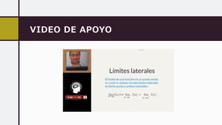 VIDEO DE APOYO
 