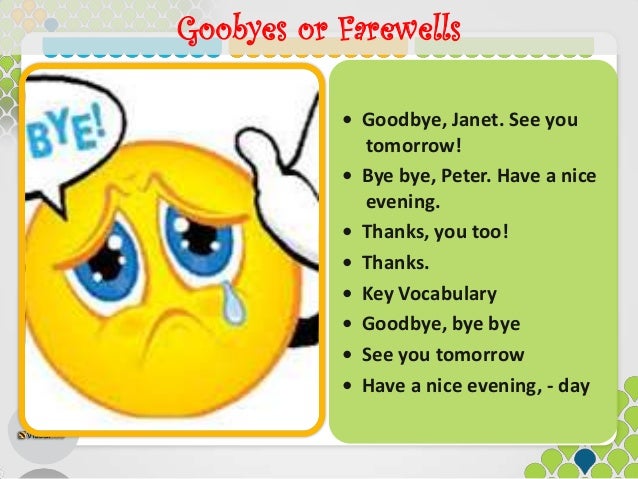 Que Significa See You Later En Español