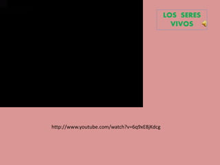 LOS SERES 
VIVOS 
http://www.youtube.com/watch?v=6q9xE8jKdcg 
 