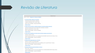 Revisão de Literatura
 
