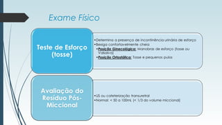 Exame Físico
 